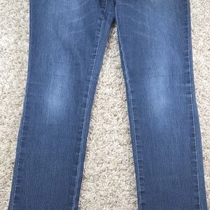 Uproar Girls Plus Size 12.5 Blue Skinny Jeans Stretch‎ Denim Adjustable Waist